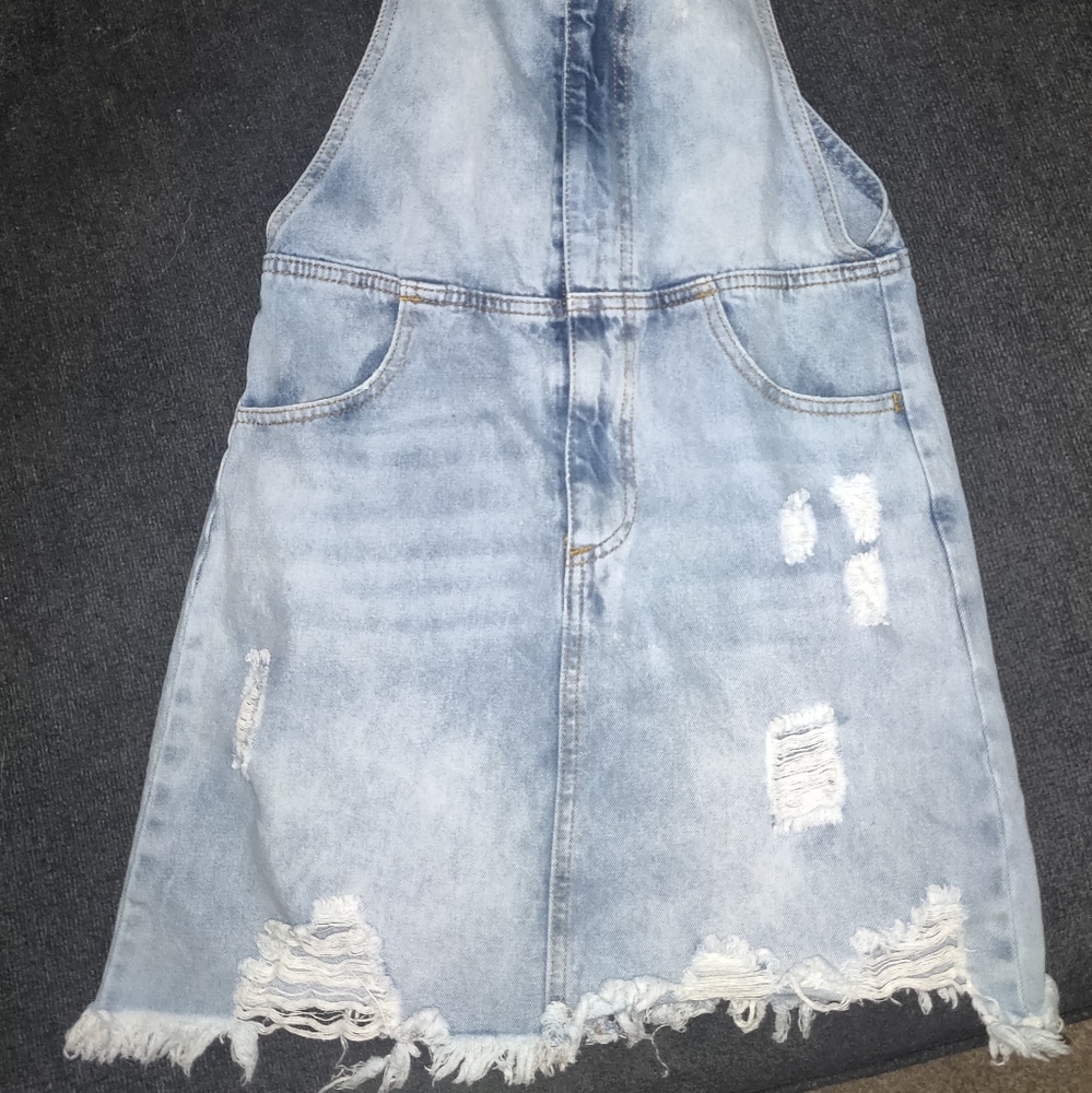 Light Denim Overalls